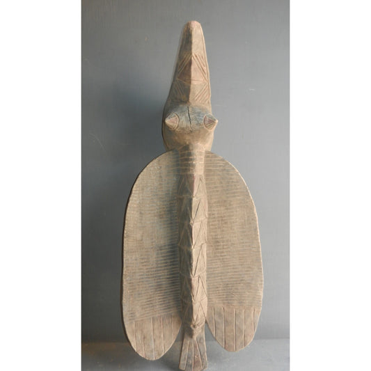 Bobo Fing Calao Mask – Authentic Tribal Art – Burkina Faso