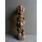Authentic Songye Mankisi Ceremonial Statue - Hand-Carved Tribal Art from DR Cong