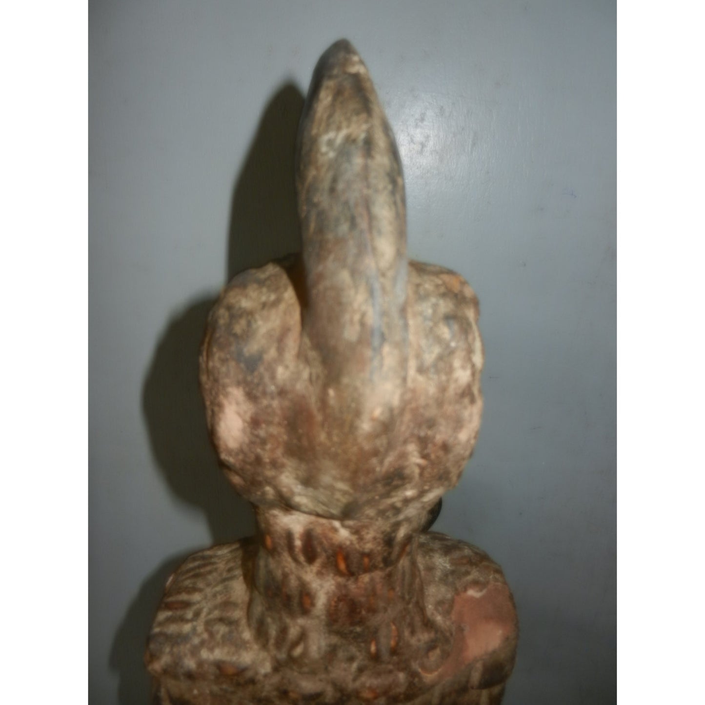 Bamana Zoomorphic Standing Figure with Clubs - Mali African tribal art