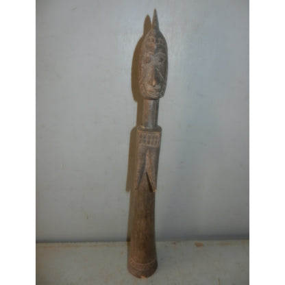 Mossi Biiga Doll - Hand-Carved Wooden Tribal Art