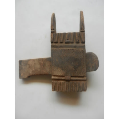 Dogon Wooden Door Lock — Mali - African tribal art