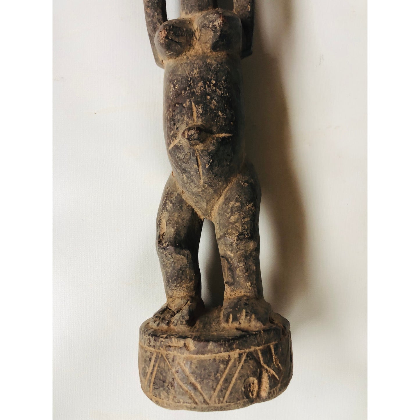 Vintage Dogon Raised-Arm Supplicant Figure (Mali)