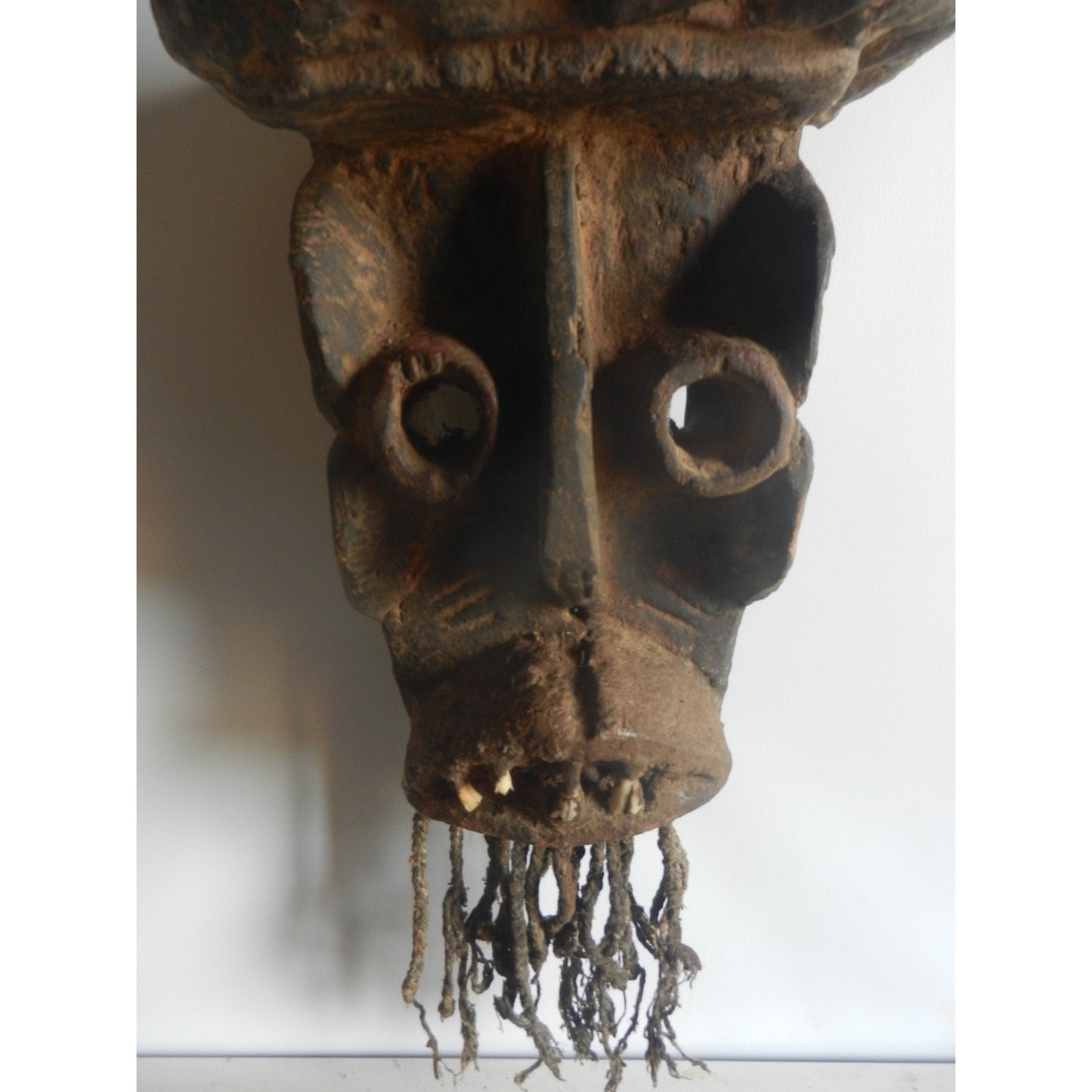 Guere Original Hunter Mask African tribal art Cote d'Ivoire