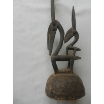 Bamana Chiwara (Ci Wara) Headdress – Mali, Carved Wood, Vertical Style, 106 Cm