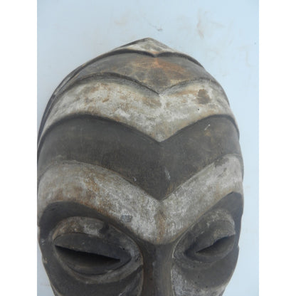 Ancient Kuba Totemic Mask - African Tribal Art from DR Congo