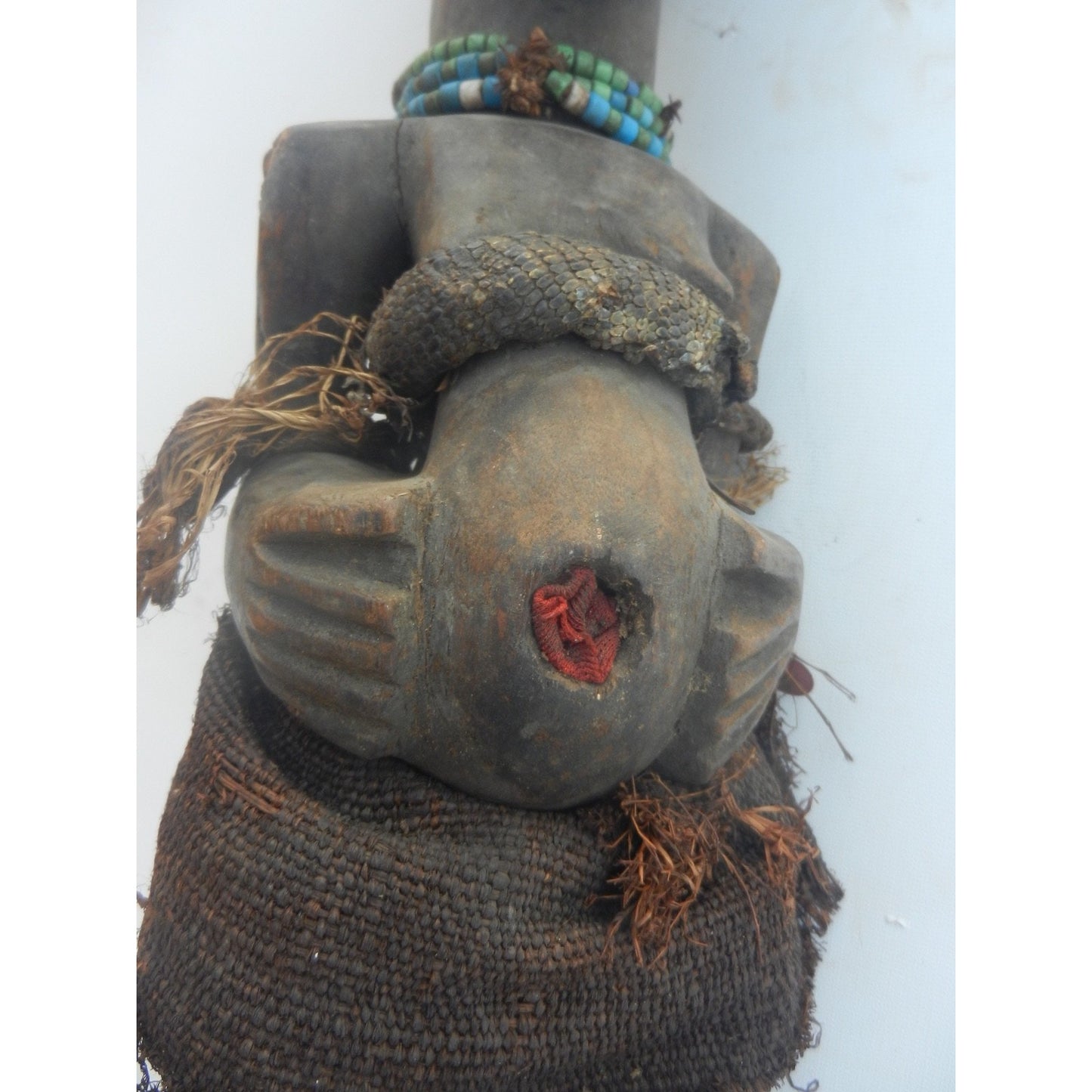 Songye Nkisi Statue, Authentic African Tribal Art DR Congo