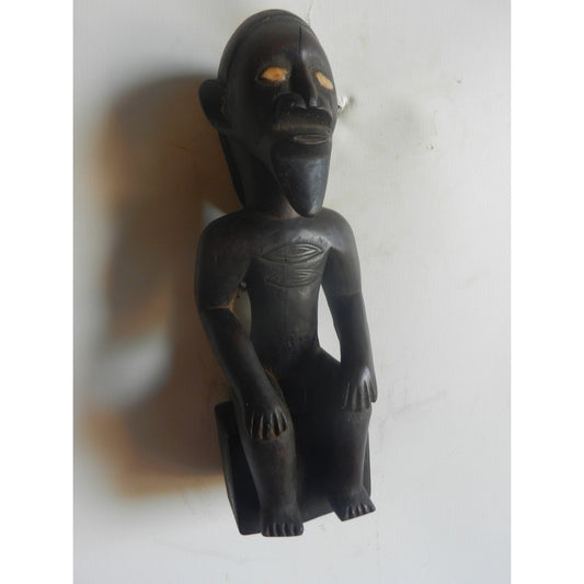 Yaka Old man Wisdom Figure African tribal Art, Congo