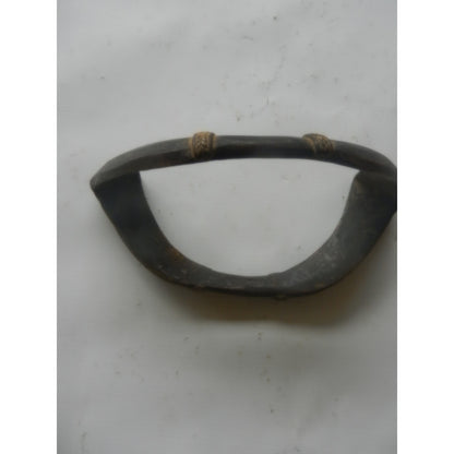 West African Cast Metal Bracelet (Manilla-Style) – Bronze/Brass