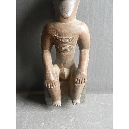 Lulua Ancestor Figure - Authentic African Tribal Art - DR Congo