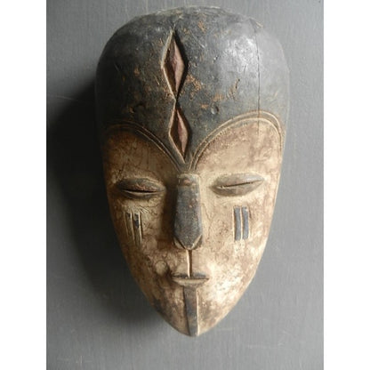 Songo Mask - Original African Tribal Art - Democratic Republic of Congo