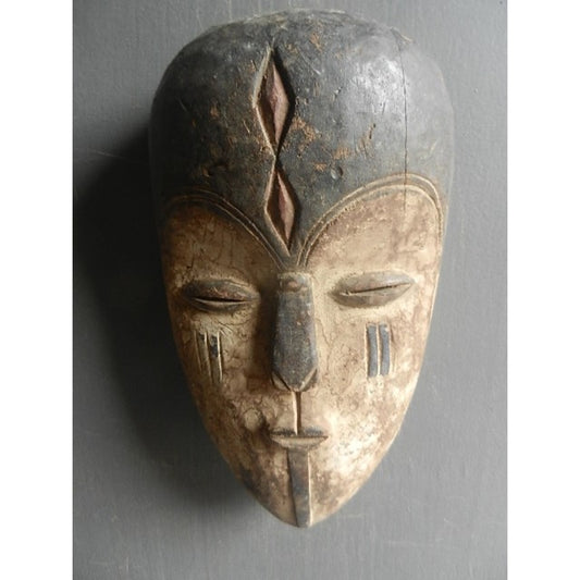 Songo Mask - Original African Tribal Art - Democratic Republic of Congo
