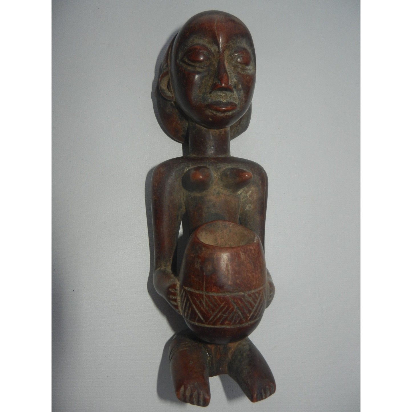 Teke (Bateke) Fertility Figure - African Tribal Art from Gabon-Congo