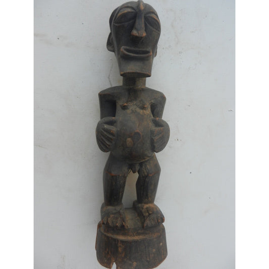 Songye Nkishi Male Statue African tribal art DR Congo