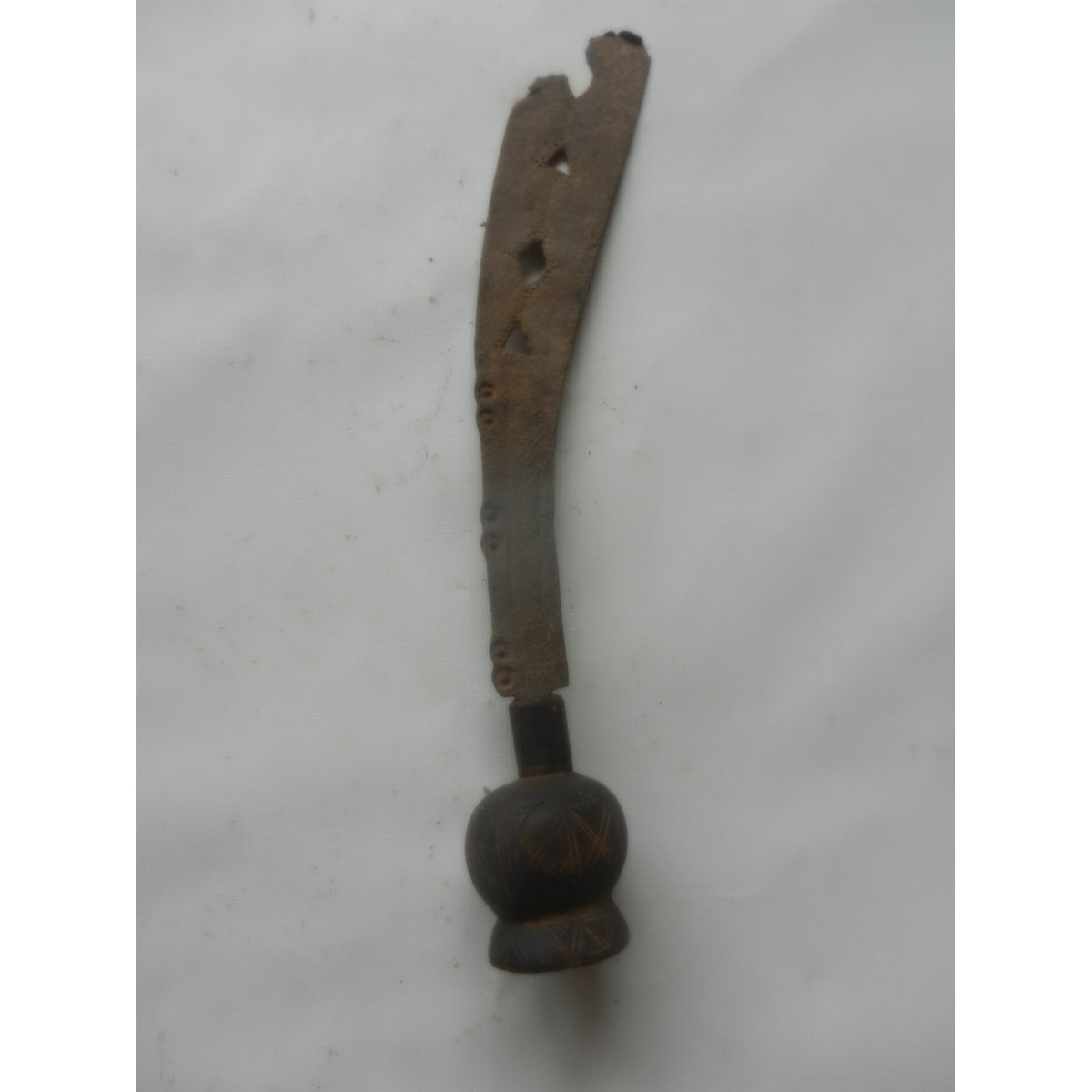 Ancient Akan-Style Ceremonial Sword (Afena) — Ghana / Côte D'Ivoire