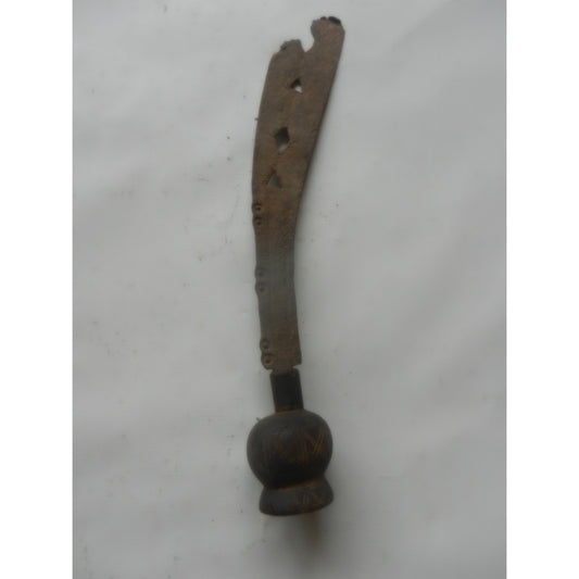 Ancient Akan-Style Ceremonial Sword (Afena) — Ghana / Côte D'Ivoire