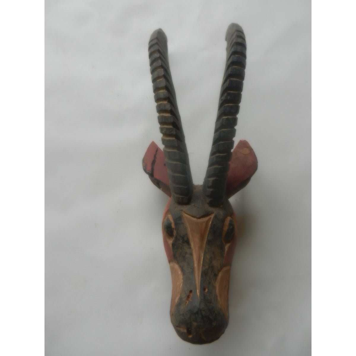 Bobo Fing Antelope Mask – Burkina Faso, Painted Carved Wood