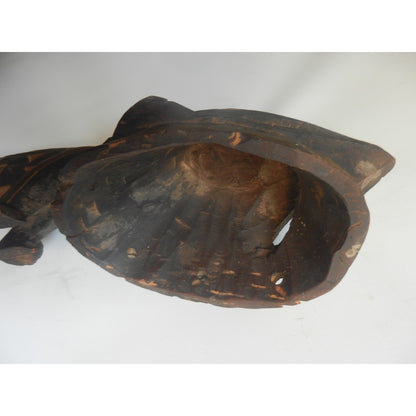 Bwa original Chameleon Mask Burkina Faso African tribal art