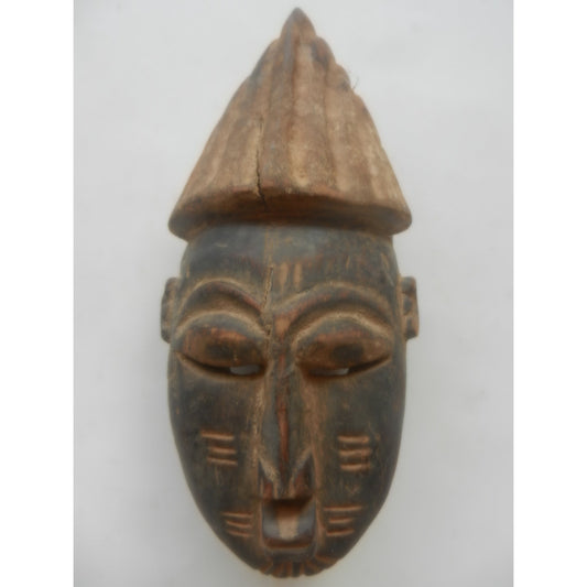 Old Baule Ceremonial Mask — Ivory Coast - African Tribal Art