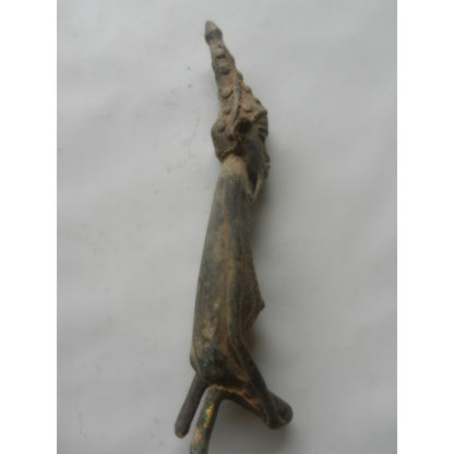 Lobi Bronze Figure – Burkina Faso/Ghana, Lost-Wax Cast, 33 Cm