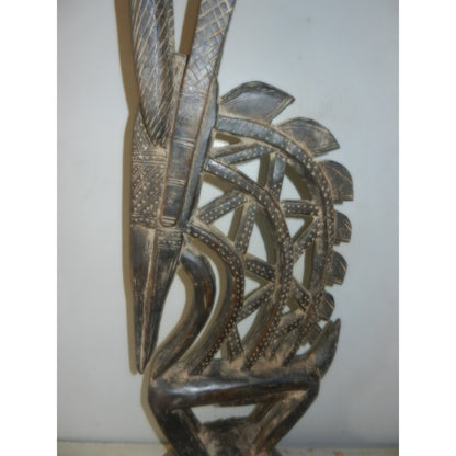 Original Chiwara Bamana Male Mask - Mali