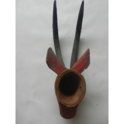 Bobo Fing Antelope Mask – Burkina Faso, Painted Carved Wood