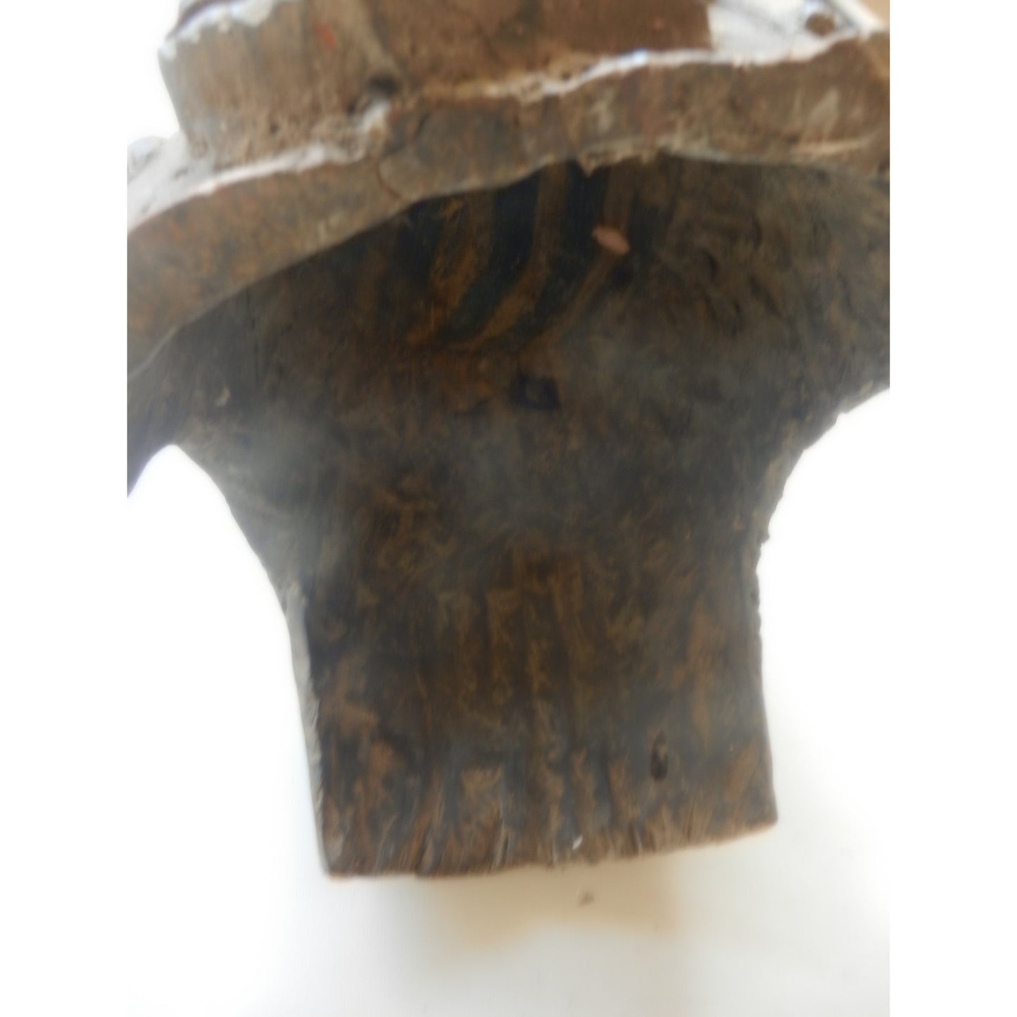 Original Dogon Carved Shutter Panel with Ancestor Figure — Mali
