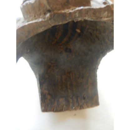Original Dogon Carved Shutter Panel with Ancestor Figure — Mali