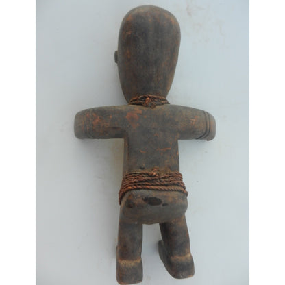 Antique Tshokwe Tribal Figure – Over 100 Years Old – 45 cm – DRC