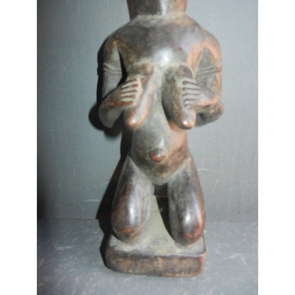 Authentic Teke Ceremonial Figure – Gabon – Hand-Carved Ancestor Sculpture