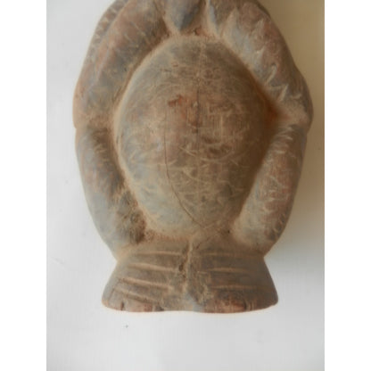 Mambila/Kaka Squatting Shrine Figure (Tadep)