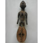 Mossi Nuna Plank Mask with Standing Figure — Burkina Faso