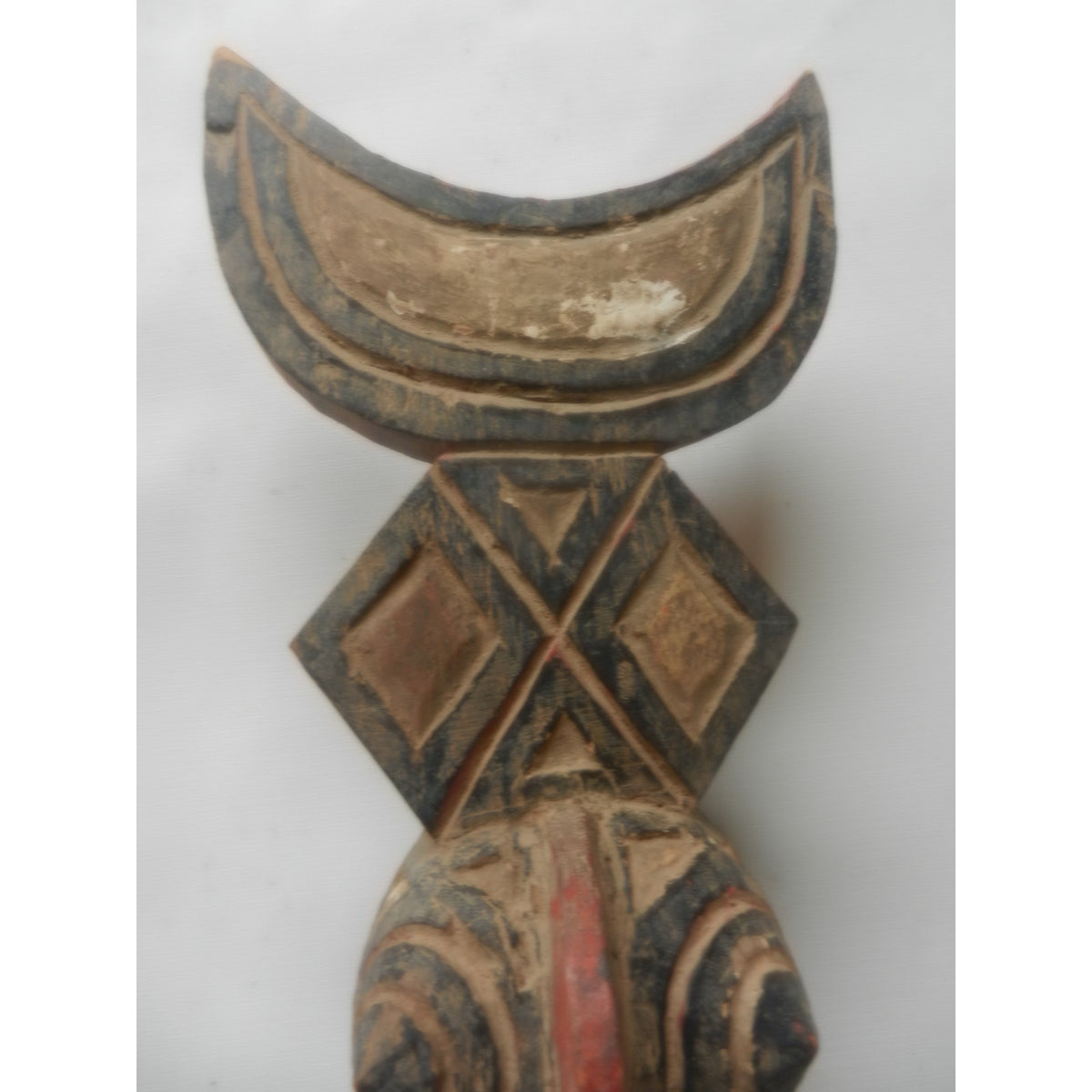 Nuna (Gurunsi) Polychrome Mask – Burkina Faso, Carved Wood