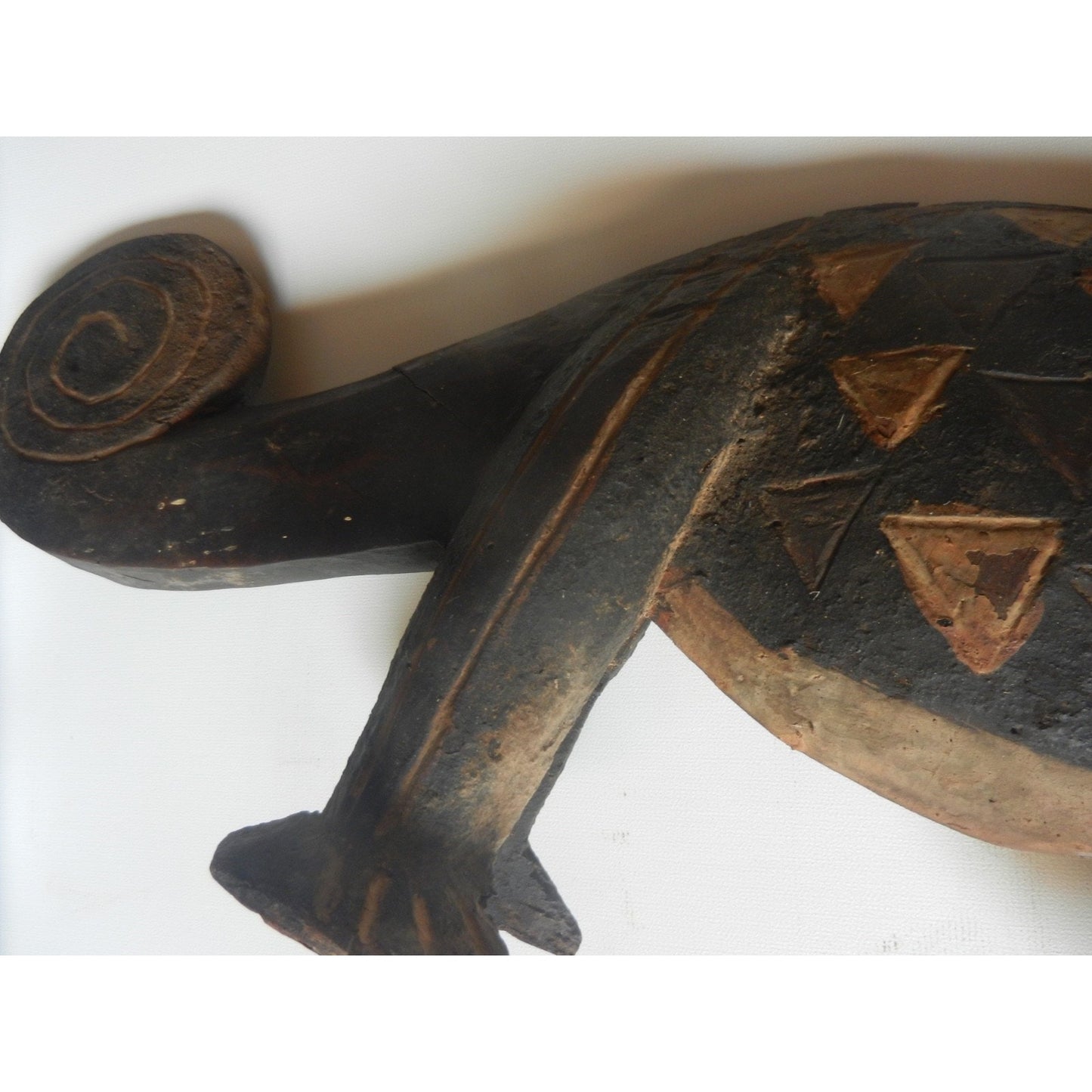Bwa original Chameleon Mask Burkina Faso African tribal art