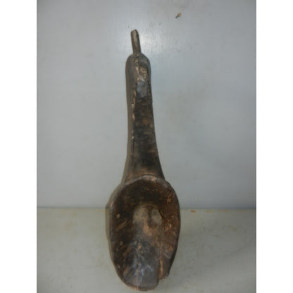 Baule-Style Carved Wood Mask — West Africa