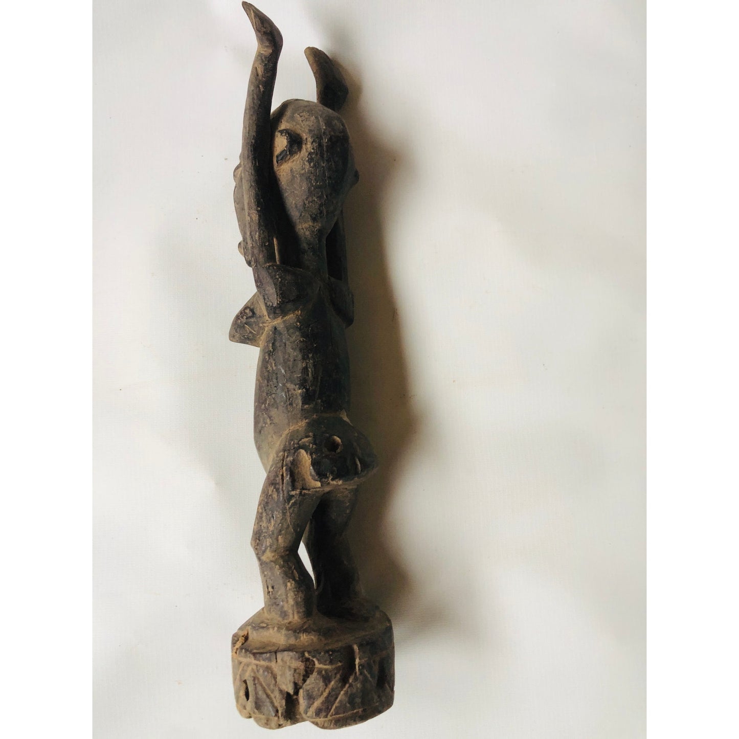 Vintage Dogon Raised-Arm Supplicant Figure (Mali)