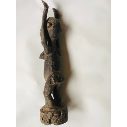 Vintage Dogon Raised-Arm Supplicant Figure (Mali)