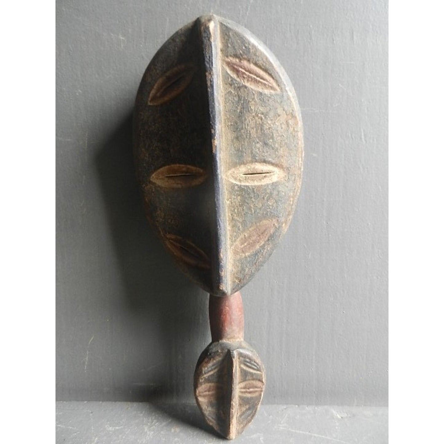Lele Ceremonial Mask – African Tribal Art, DR Congo