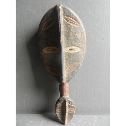 Lele Ceremonial Mask – African Tribal Art, DR Congo