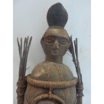Original Yaka Punbu Animist Statue DR Congo African tribal art