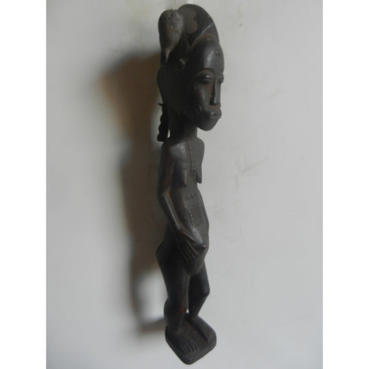 Baule Maternity Figure African tribal statue