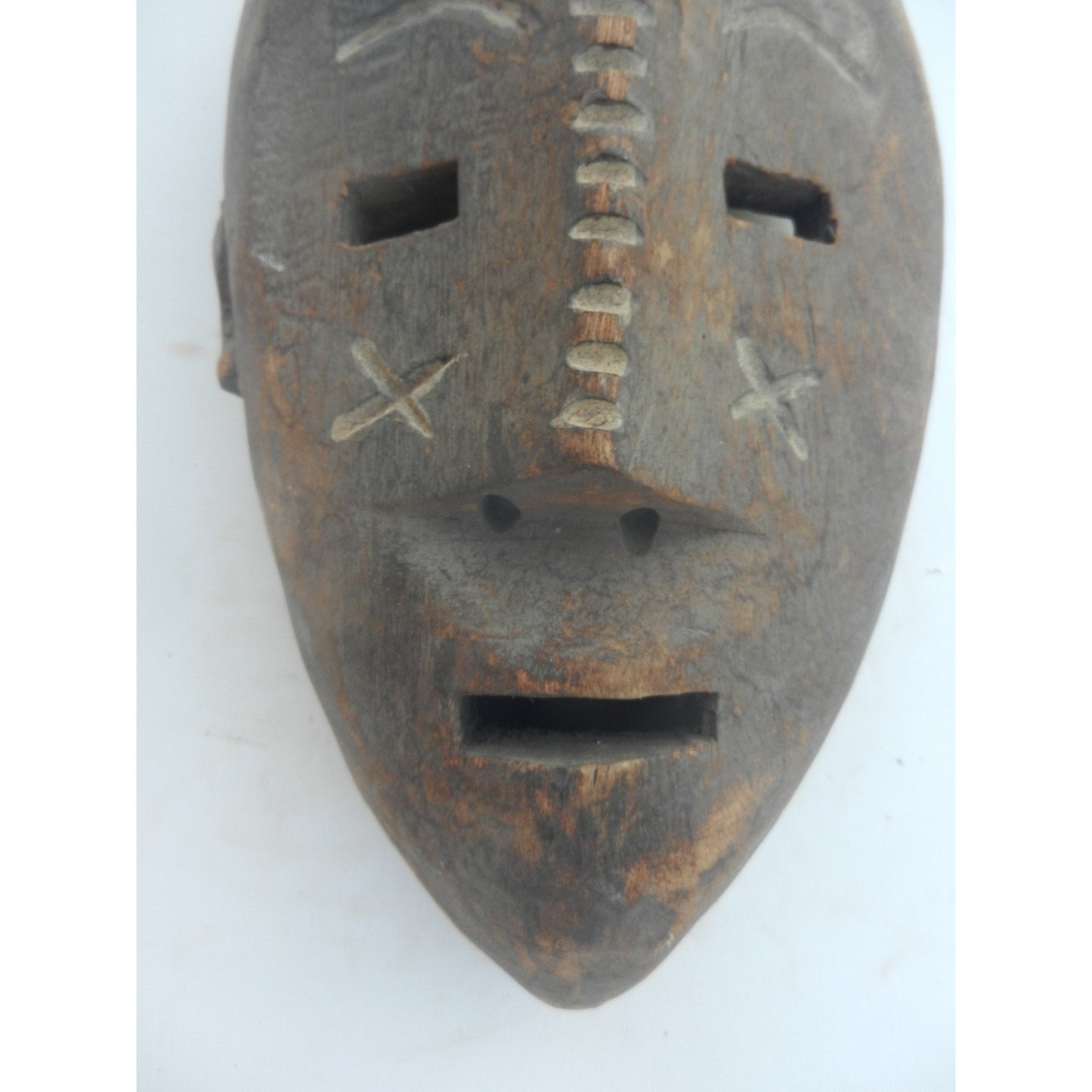 Chokwe Original Ceremonial Mask - Authentic African Tribal Art - DR Congo