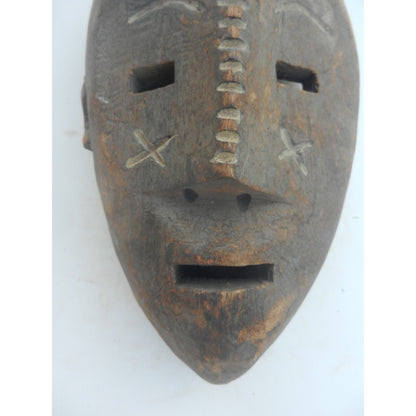 Chokwe Original Ceremonial Mask - Authentic African Tribal Art - DR Congo