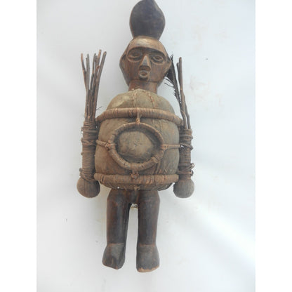 Original Yaka Punbu Animist Statue DR Congo African tribal art