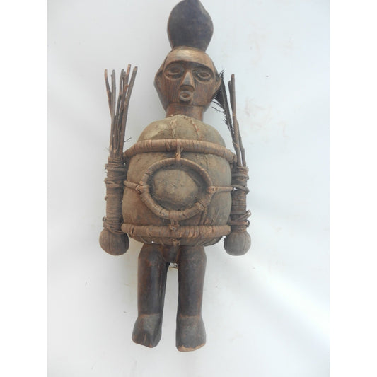 Original Yaka Punbu Animist Statue DR Congo African tribal art