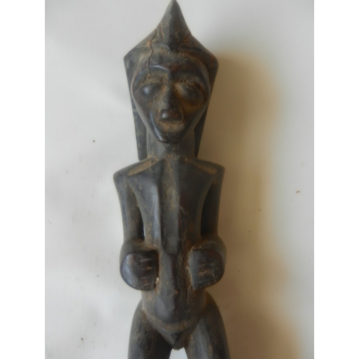 Senufo Carved Wooden Crown Figure (Côte d'Ivoire)