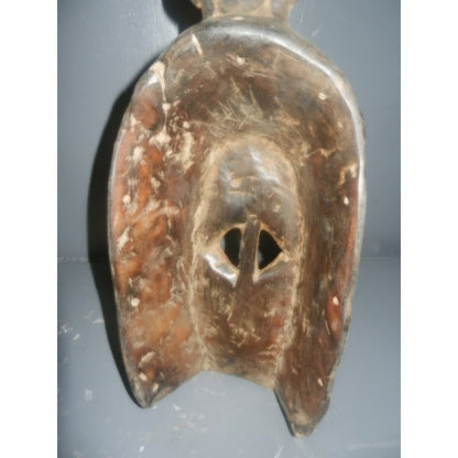 Mossi Karanga Plank Mask - Hand-Carved Tribal African Art Burkina Faso