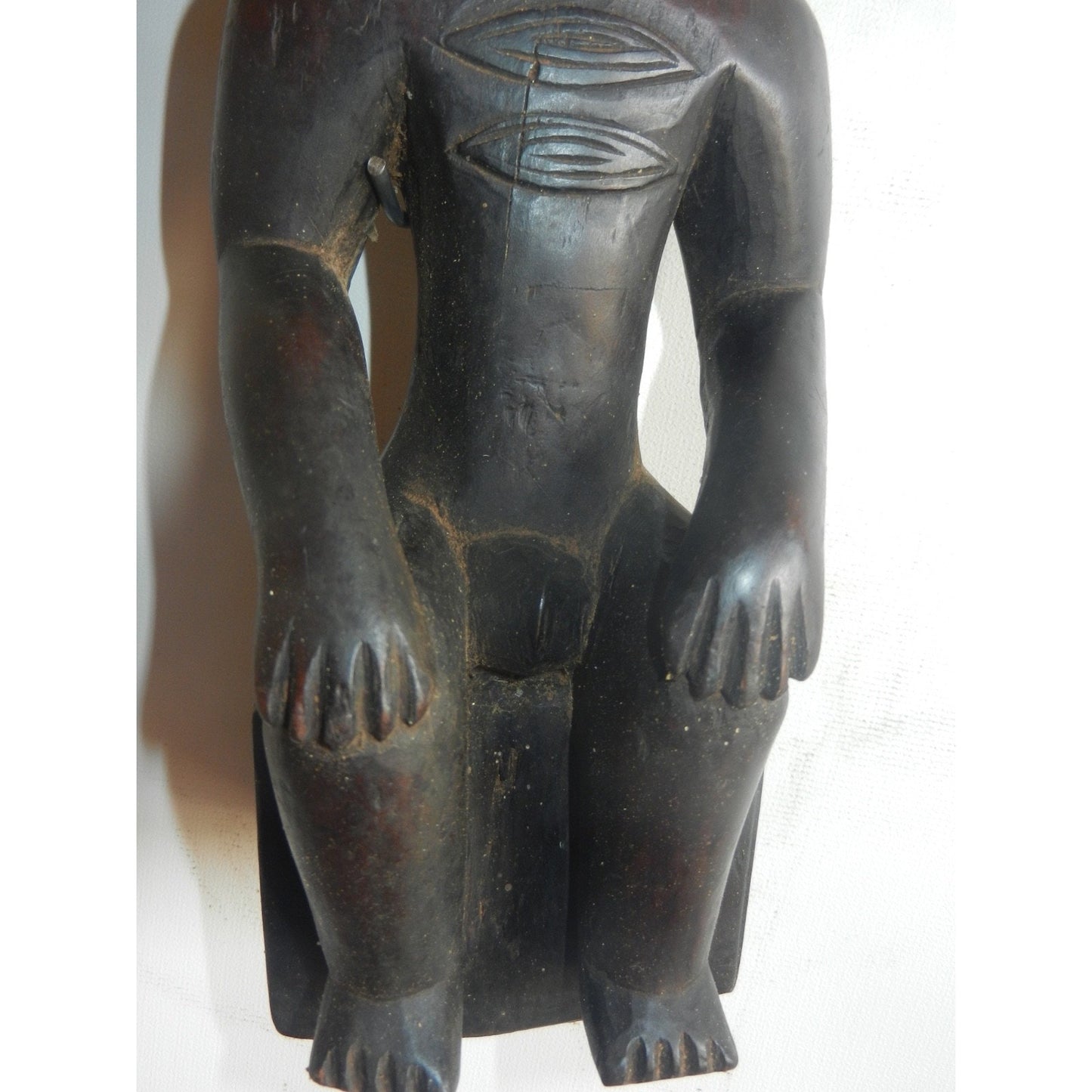 Yaka Old man Wisdom Figure African tribal Art, Congo