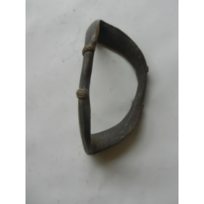 West African Cast Metal Bracelet (Manilla-Style) – Bronze/Brass