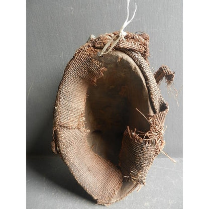 African Art Punu Okuyi Mask with Cowrie Shells - Gabon
