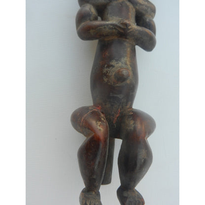 Lega Triple Face Statue – Authentic Congolese African Art